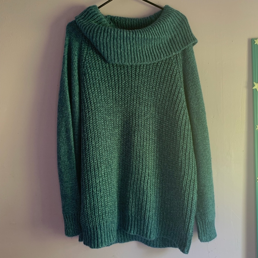 Jones NY Bright Teal Oversize